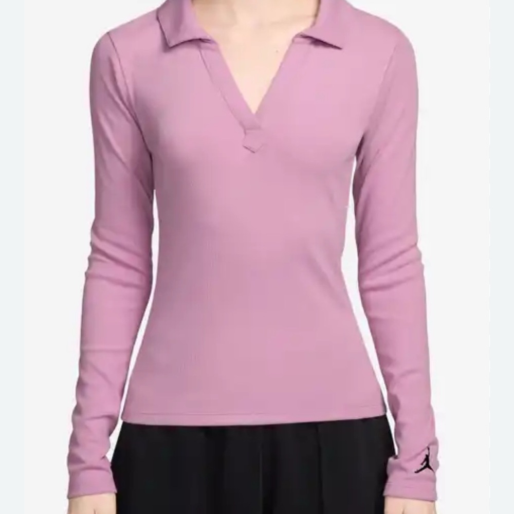 Jordan Women's Pink Long Sleeve Sweatshirt